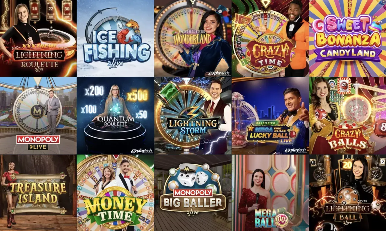 Outros game shows da Evolution Gaming